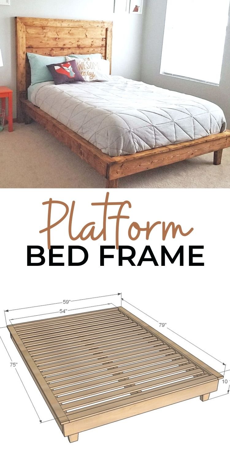 Essential Platform Bed Frame Ana White